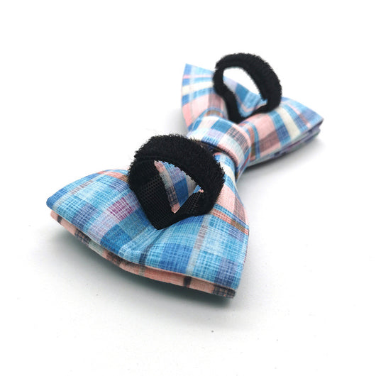 Collar a Cuadros para Perro con Moño — Duradero y Ajustable - Image 4
