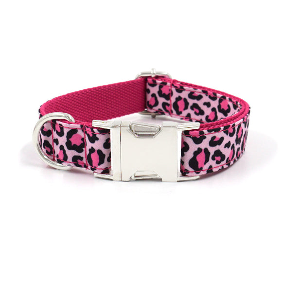 Collar para Perro con Moño Doble Capa Caballero Grabado Personalizado