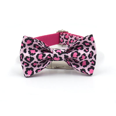 Collar para Perro con Moño Doble Capa Caballero Grabado Personalizado