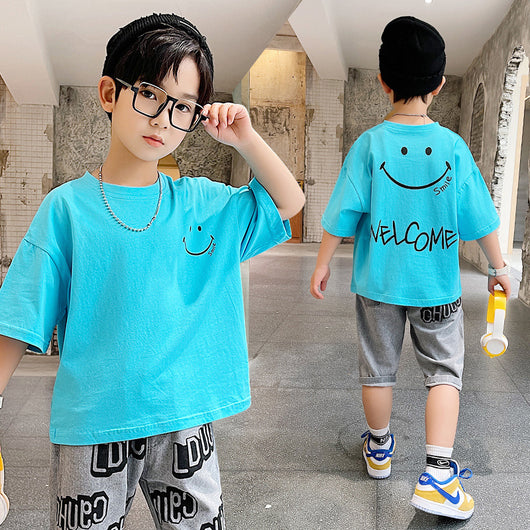 Camisetas Infantiles Estilo Occidental - Ropa Ligera para Verano - Image 49