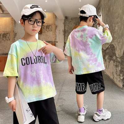 Camisetas Infantiles Estilo Occidental - Ropa Ligera para Verano - Image 56