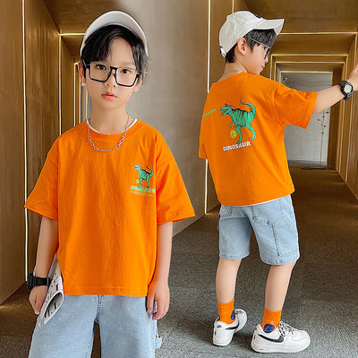 Camisetas Infantiles Estilo Occidental - Ropa Ligera para Verano - Image 59