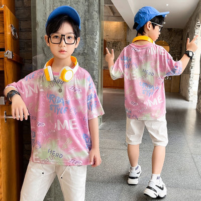 Camisetas Infantiles Estilo Occidental - Ropa Ligera para Verano