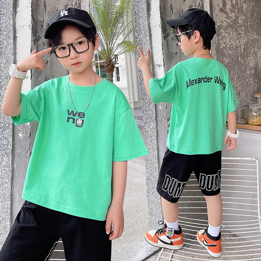 Camisetas Infantiles Estilo Occidental - Ropa Ligera para Verano - Image 5