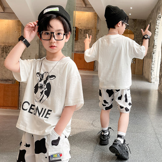 Camisetas Infantiles Estilo Occidental - Ropa Ligera para Verano - Image 10