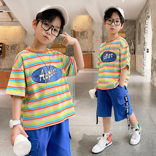 Camisetas Infantiles Estilo Occidental - Ropa Ligera para Verano - Image 19