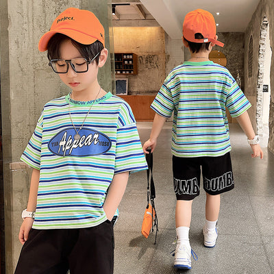 Camisetas Infantiles Estilo Occidental - Ropa Ligera para Verano - Image 21