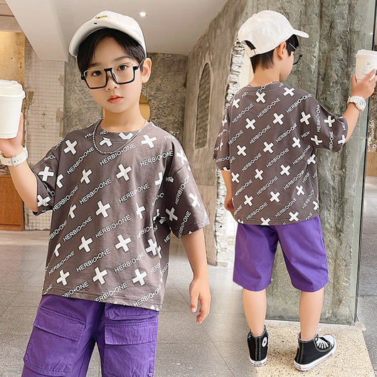 Camisetas Infantiles Estilo Occidental - Ropa Ligera para Verano - Image 25