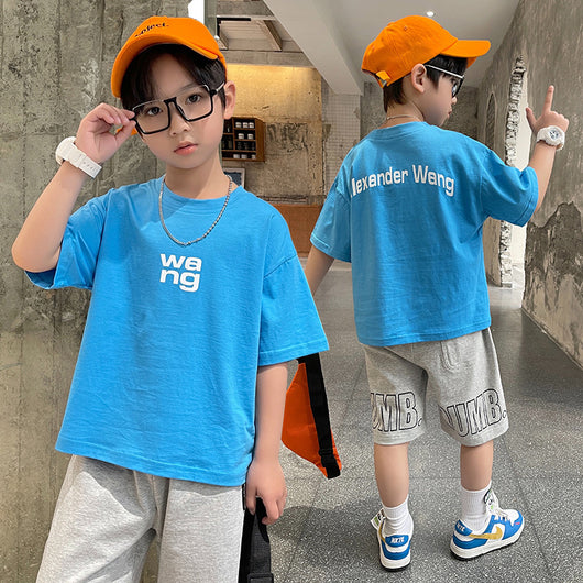 Camisetas Infantiles Estilo Occidental - Ropa Ligera para Verano - Image 26