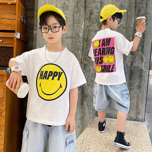 Camisetas Infantiles Estilo Occidental - Ropa Ligera para Verano - Image 27