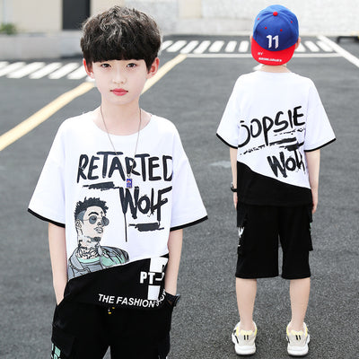 Conjunto de Dos Piezas Coreano para Niño - Estilo Trendy Moderno - Image 2
