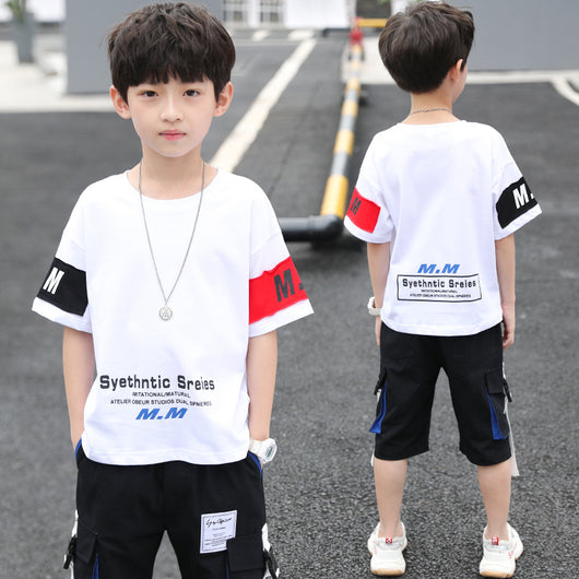 Conjunto de Dos Piezas Coreano para Niño - Estilo Trendy Moderno