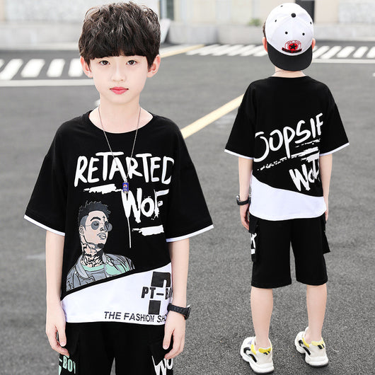 Conjunto de Dos Piezas Coreano para Niño - Estilo Trendy Moderno - Image 9