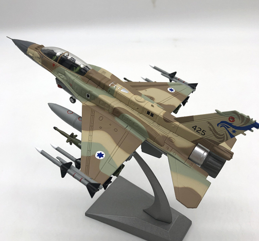 Modelo de Caza F-16I Storm - Réplica Aleación Acabada Coleccionable