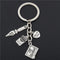 Commemorative Keychain for Teachers, Graduation, and Appreciation