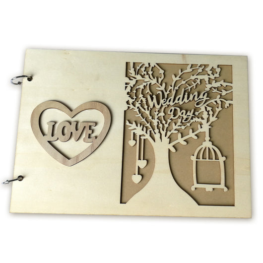 Libro de Firmas Bodas en Madera Artesanal - Image 16