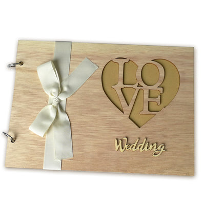 Libro de Firmas Bodas en Madera Artesanal - Image 15