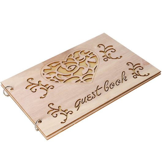 Libro de Firmas Bodas en Madera Artesanal - Image 17