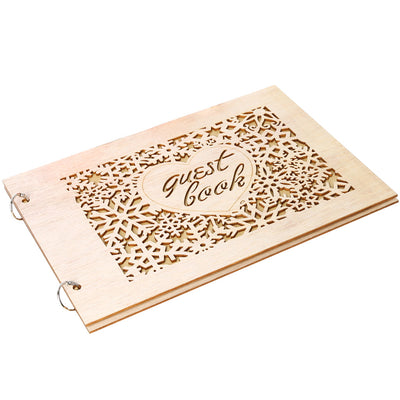 Libro de Firmas Bodas en Madera Artesanal - Image 6