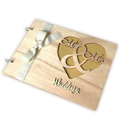 Libro de Firmas Bodas en Madera Artesanal - Image 5