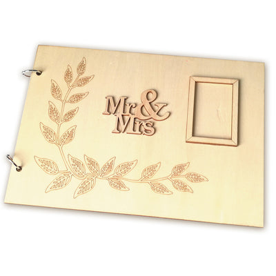 Libro de Firmas Bodas en Madera Artesanal - Image 9