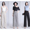 Pantalones Anchos de Cintura Alta