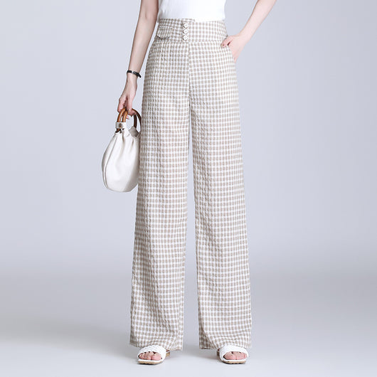 Pantalones Anchos de Cintura Alta - Image 2