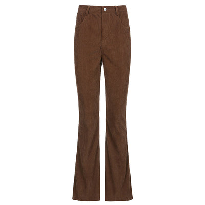 Pantalones Acampanados de Pana Casual - Image 4