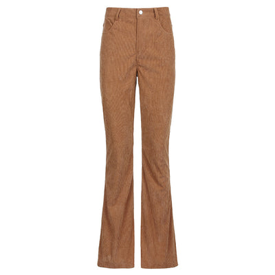 Pantalones Acampanados de Pana Casual - Image 3
