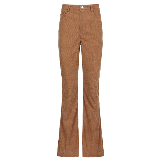 Pantalones Acampanados de Pana Casual - Image 3