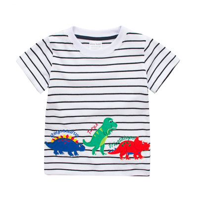 Playera de Dinosaurio a Rayas para Niño - Image 2