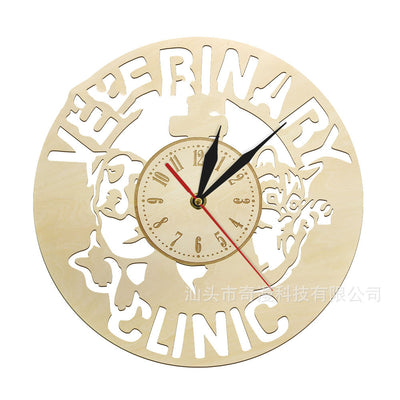 Reloj de Pared Moderno en Madera - Image 4