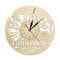 Reloj de Pared Moderno en Madera