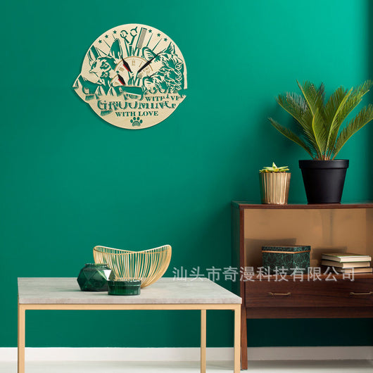 Reloj de Pared Moderno en Madera - Image 3