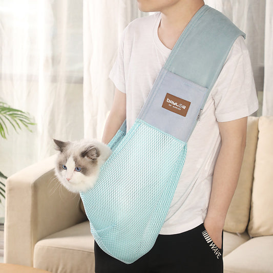 Bolsa Mensajera Bandolera para Mascotas - Diseño Minimalista - Image 2