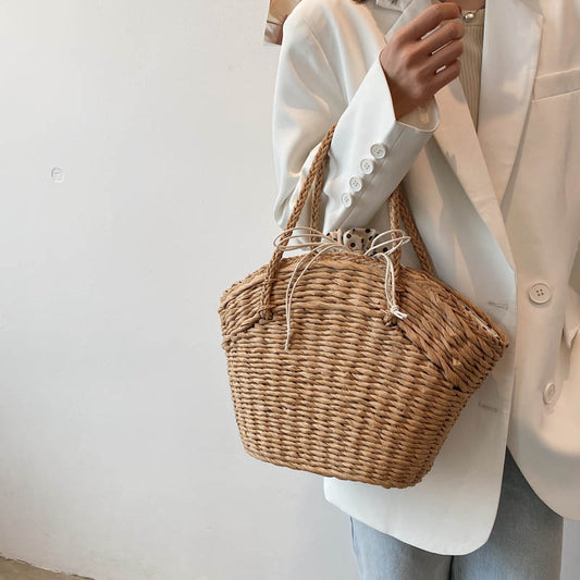 Bolso de Hombro de Gran Capacidad Estilo Ins