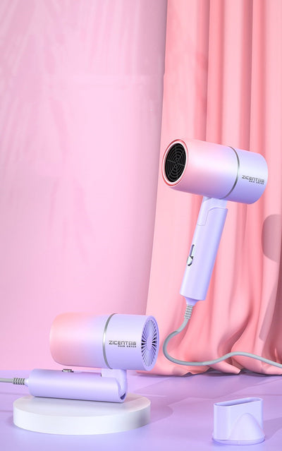 Secador de Cabello Silencioso con Tecnología de Iones Negativos