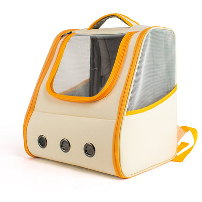 Bolsa de Transporte para Mascotas con Contraste de Colores - Image 4