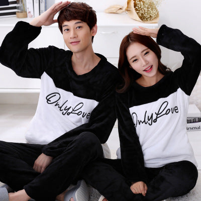 Pijama de Terciopelo para Parejas - Talla Plus Confort Total - Image 10