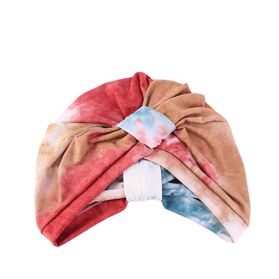Turbante Étnico Tie Dye Cuadrado - Estilo Bohemio - Image 3