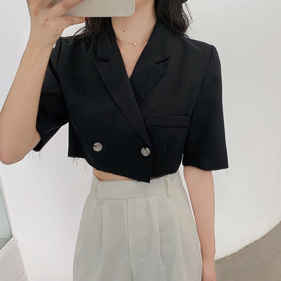 Conjunto Elegante de Blazer y Pantalón para Mujer - Corte Holgado y Moderno - Image 6