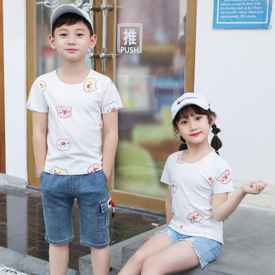 Playera Infantil Modal Estampada de Manga Corta - Image 11