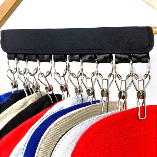 Perchero Adhesivo para Sombreros y Accesorios con Velcro - Image 3