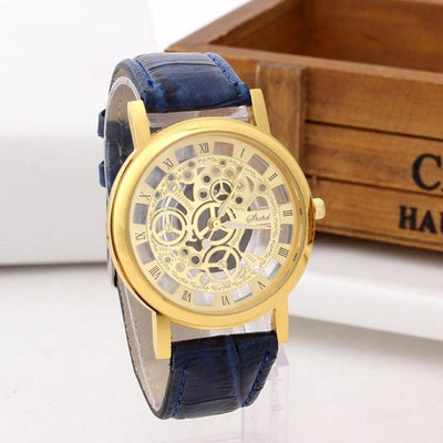 Reloj de Pulsera Transparente con Números Romanos - Image 2