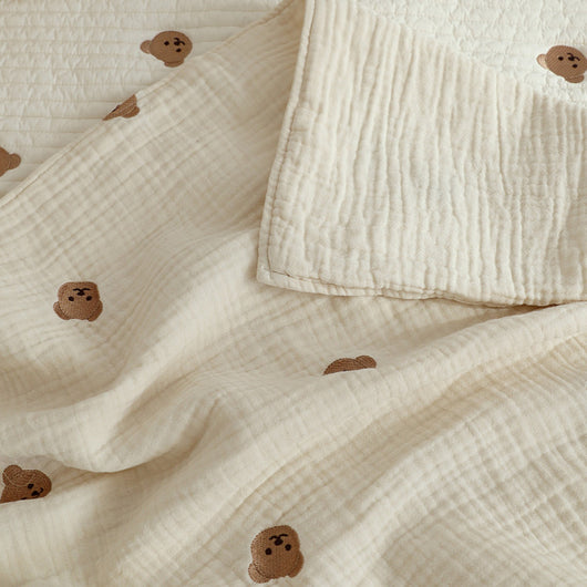 Manta de Gasa de Algodón de 6 Capas para Bebés y Niños - Image 9