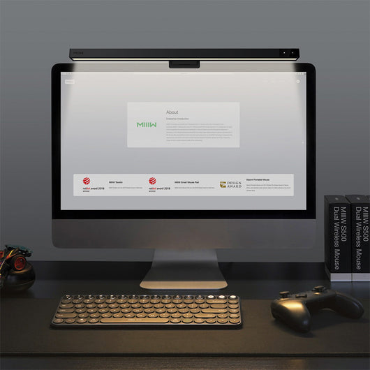 Lámpara para Monitor Zhirui - Luz Profesional para Escritorio y Pantalla - Image 6