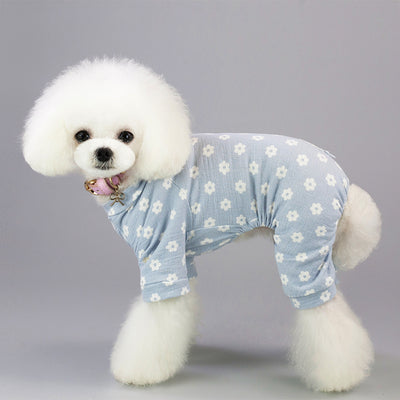 Pantalones de Cuatro Patas para Perros - Diseño Margaritas Primavera Verano - Image 5