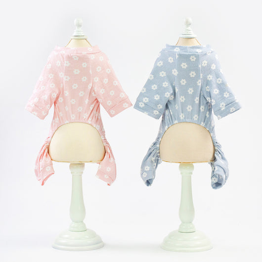 Pantalones de Cuatro Patas para Perros - Diseño Margaritas Primavera Verano - Image 4