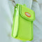 Bolsa Bandolera para Celular con Malla y Detalle de Cintas