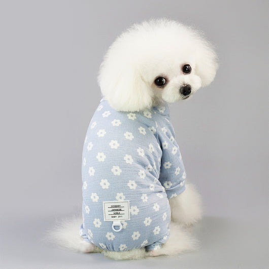 Pantalones de Cuatro Patas para Perros - Diseño Margaritas Primavera Verano - Image 6